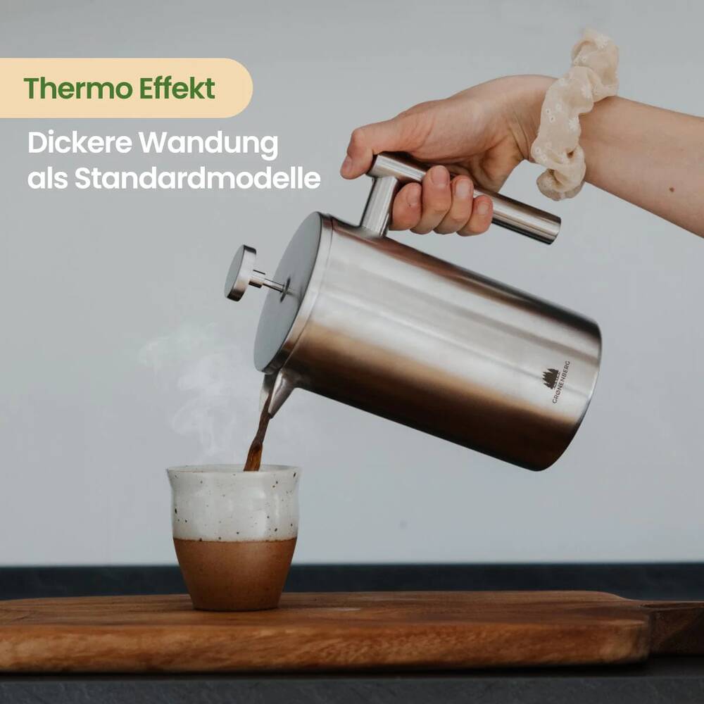 Groenenberg French Press Edelstahl