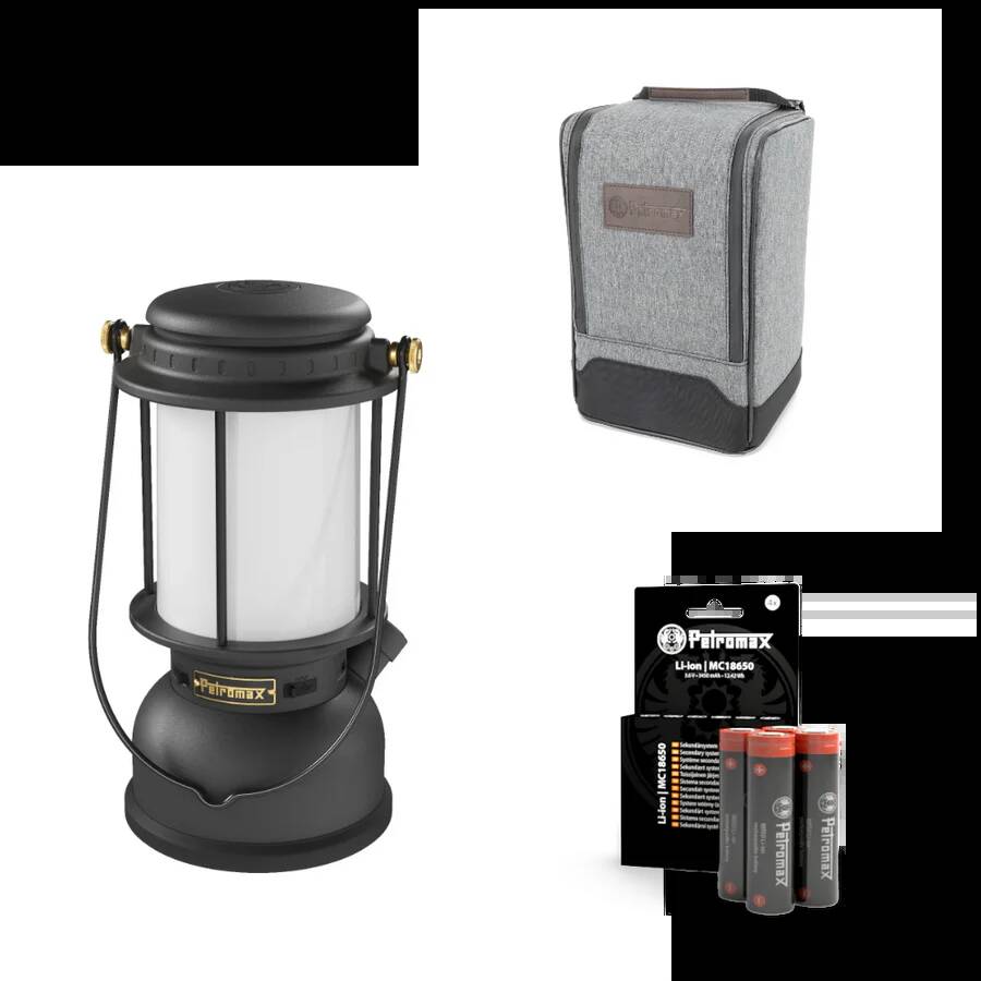 Petromax LM 500 Bundle + Tasche LM500 Bundle Schwarz inkl. Tasche