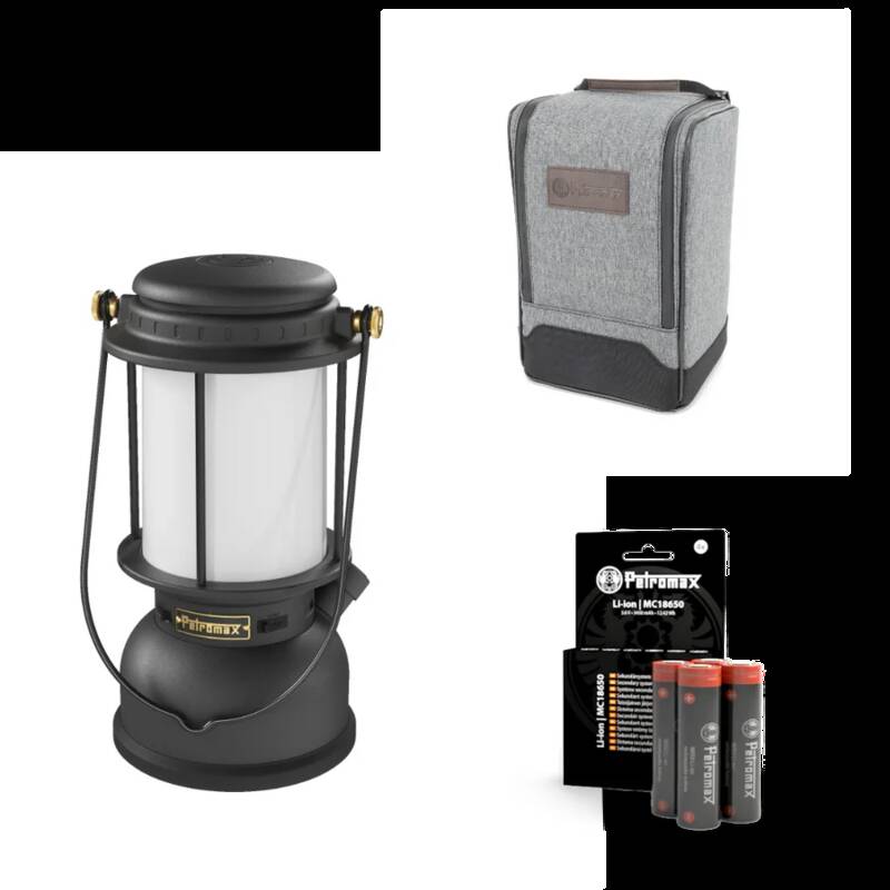 Petromax LM 500 Bundle + Tasche LM500 Bundle Schwarz inkl. Tasche