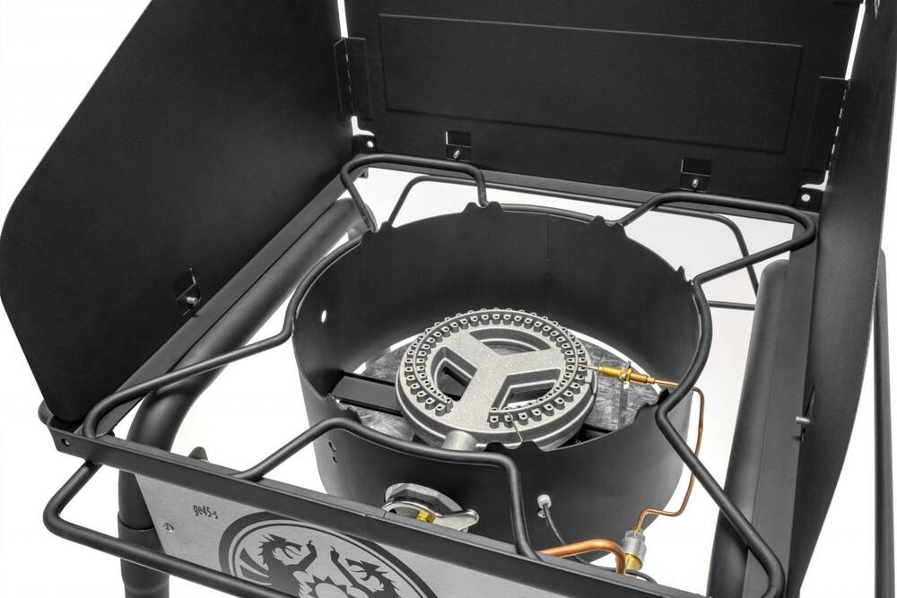 Gastisch Einzelbrenner ge45-s