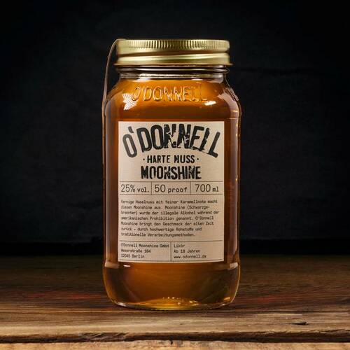 700 ml Mason Jars (verschiedene Sorten) Harte Nuss - 700 ml Likör