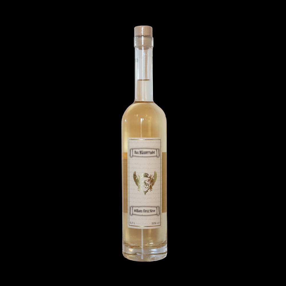 Williams Christ Birne 35%vol - Männerrudel Wiiliams Christ Birne 0,7 Liter