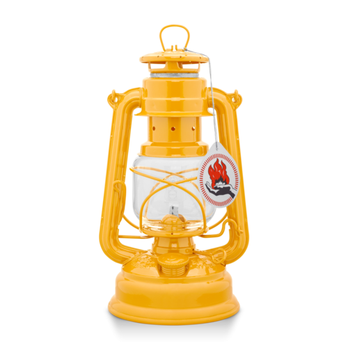 Petroleum Lampe - Feuerhand "Baby Special 276" Sturmlaterne 276 - Signalgelb