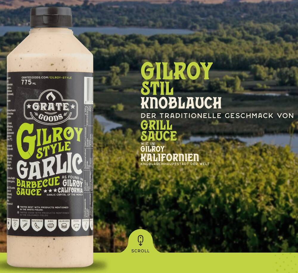Gilroy Knoblauch Stil