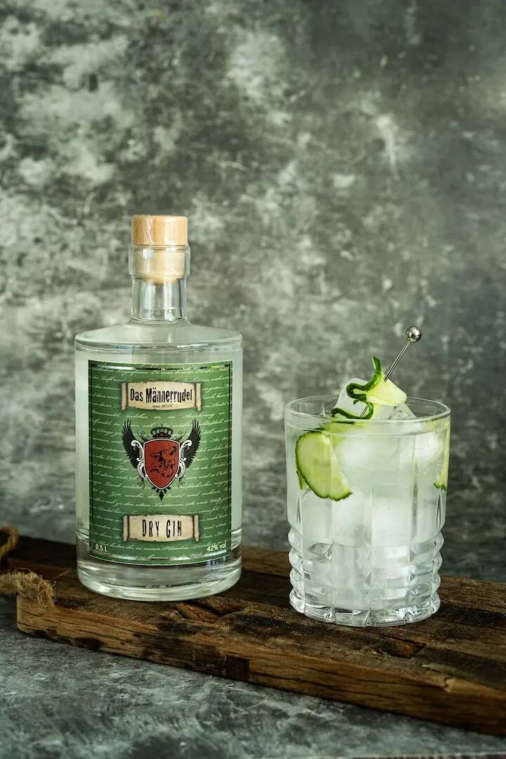 Dry Gin - Männerrudel 0,7 Liter