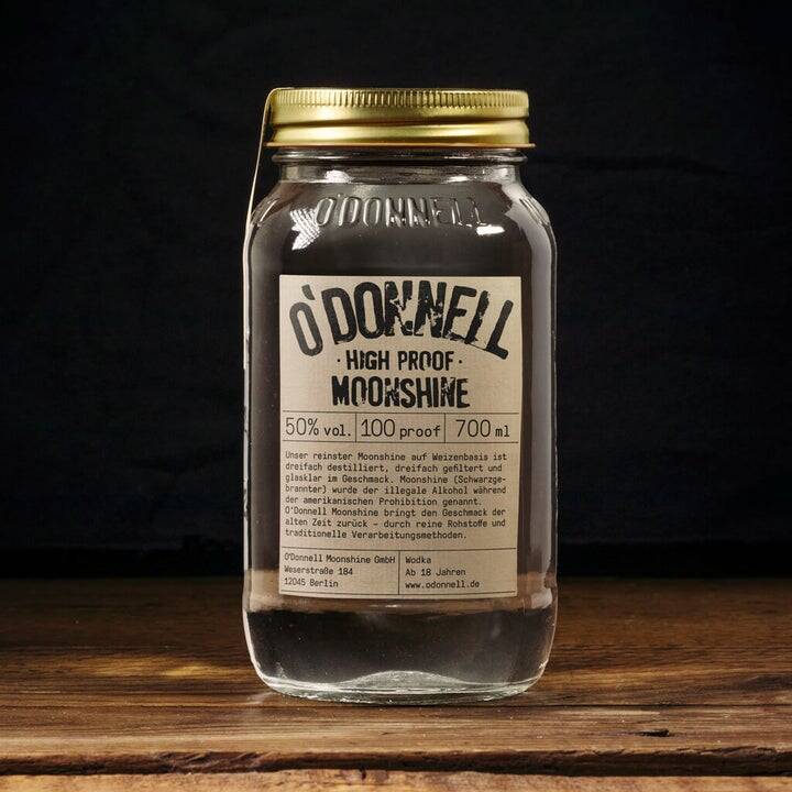 700 ml Mason Jars (verschiedene Sorten) High Proof - 700 ml Weizenbrand