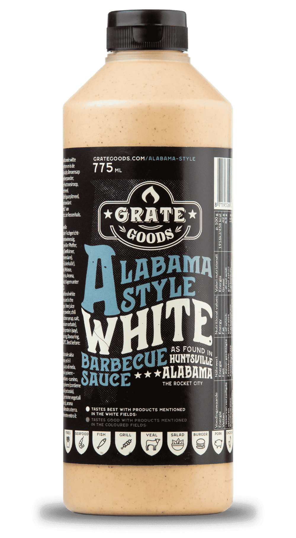 Alabama Style - White BBQ / cremig, leicht säuerlich White BBQ Sauce