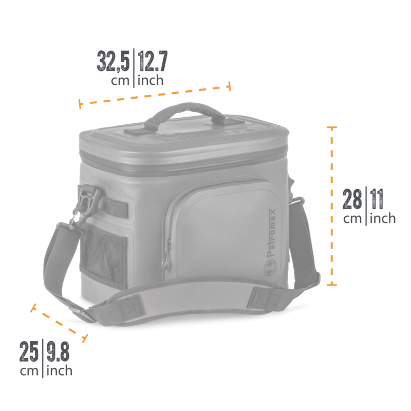 Petromax Kühltasche 8 Liter (dunkelgrau)