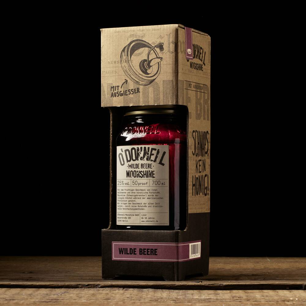 O'Donnell Geschenkset (Kombiset) - (700ml Glas + Ausgießer)