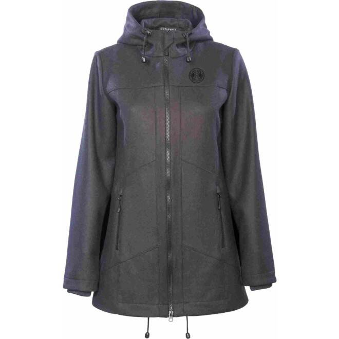 Petromax - Bergmaid Loden-Kurzmantel (Damen) Bergmaid Loden Kurzmantel (Anthrazit) - Größe XS